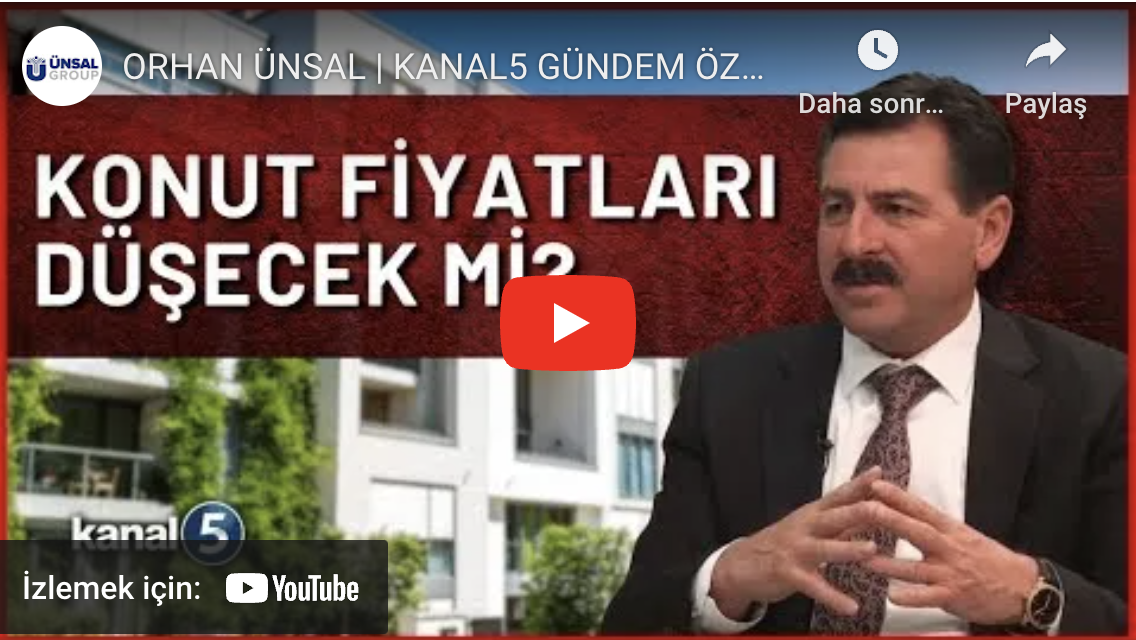 ORHAN ÜNSAL | KANAL5 GÜNDEM ÖZEL KONUĞU