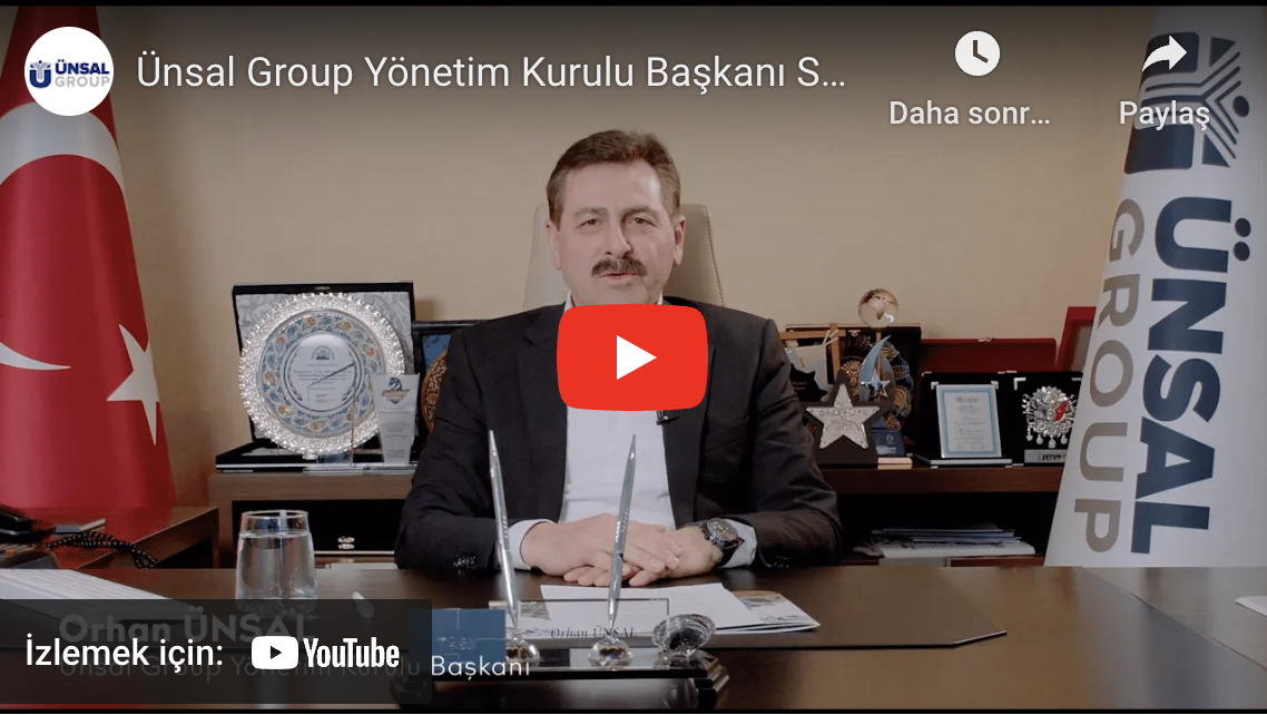 Ünsal Group Yönetim Kurulu Başkanı Sayın Orhan Ünsal ile #İşimizinTemeli 1.Bölüm